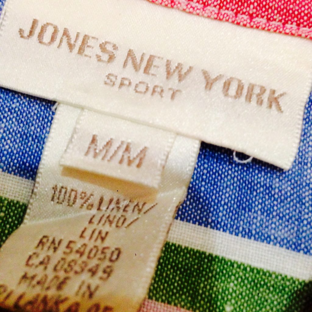 JONES NEW YORKのストライプリネンシャツ！！ メンズ レディース 商品入荷 