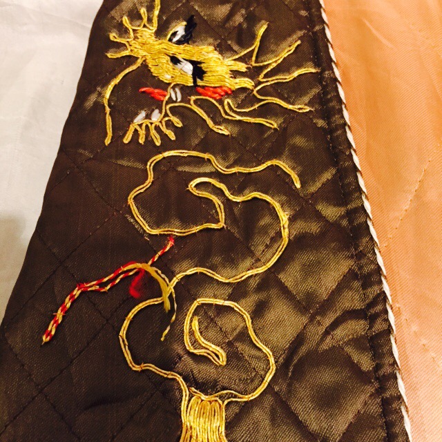 70S〜ドラゴン刺繍なキルティング JKTの巻！！ メンズ レディース 
