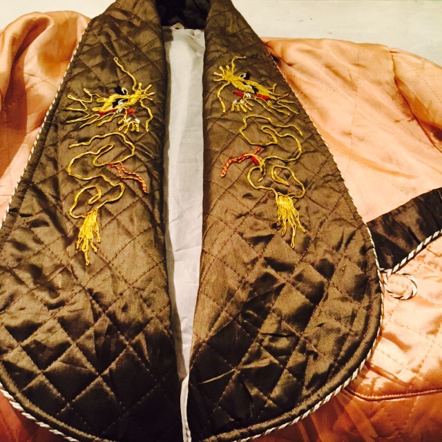 70S〜ドラゴン刺繍なキルティング JKTの巻！！ メンズ レディース 