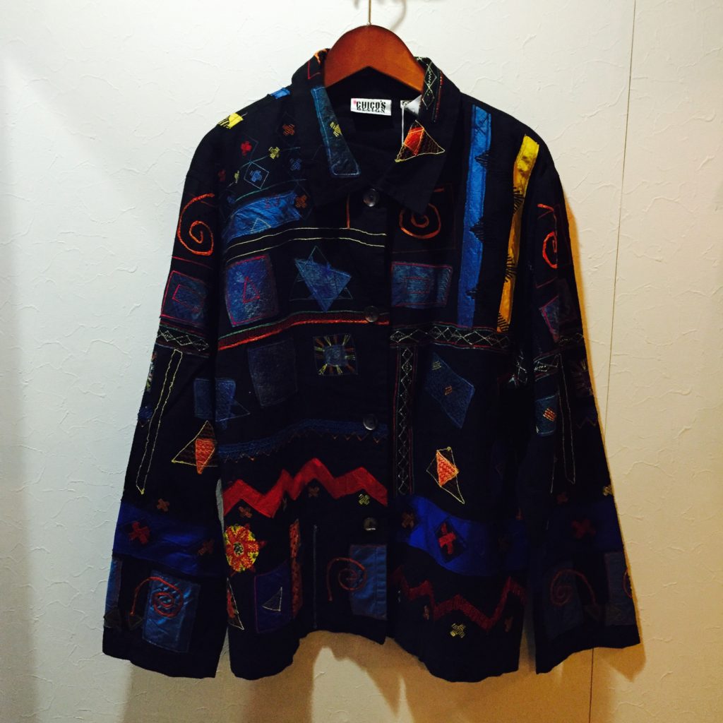80S〜 CHICO'S DESIGN 刺繍 JKTの巻！！ | 小倉のレディース古着 