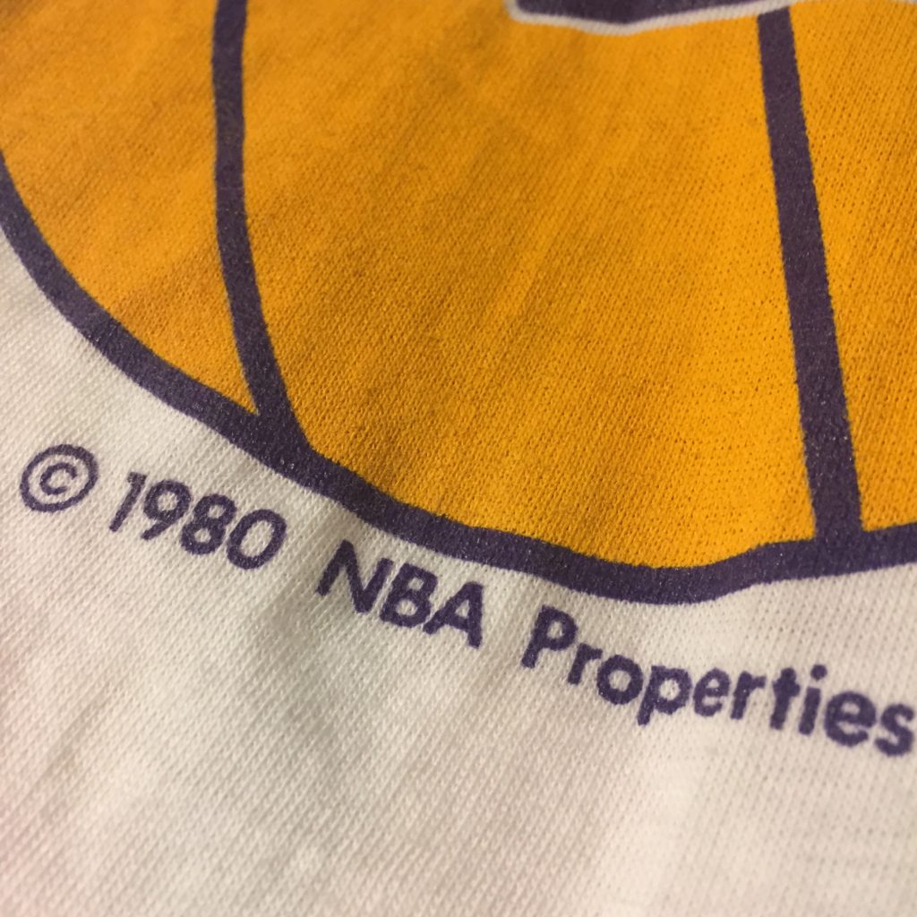 古着 80S NBA レイカーズ TEE  レディース 