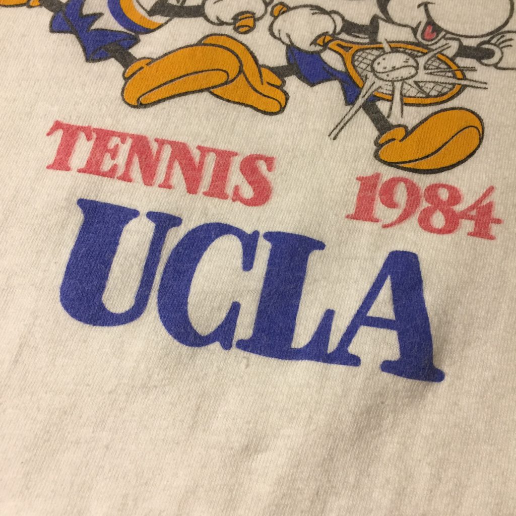 古着 キャラクターTシャツ ミッキー × UCLA 70S-80S TEE レディース 