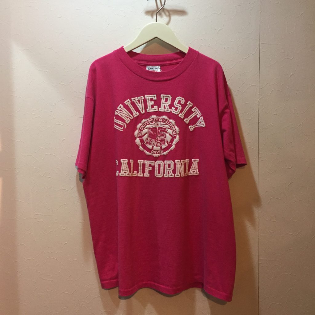 古着 Tシャツ UNIVERSITY CALIFORNIA 90s ONEITA ユニセックス 