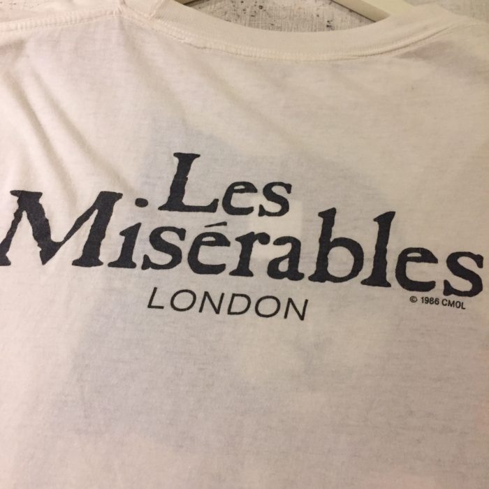 古着 Tシャツ Les Misérables LONDON公演 1986s ユニセックス 