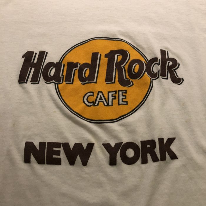 古着 Tシャツ HardRockCAFE Newyork 80S レディース 