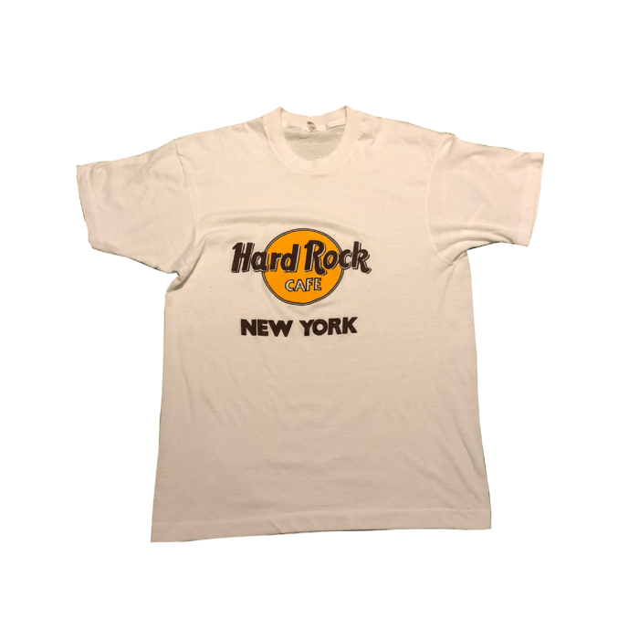 古着 Tシャツ HardRockCAFE Newyork 80S レディース 