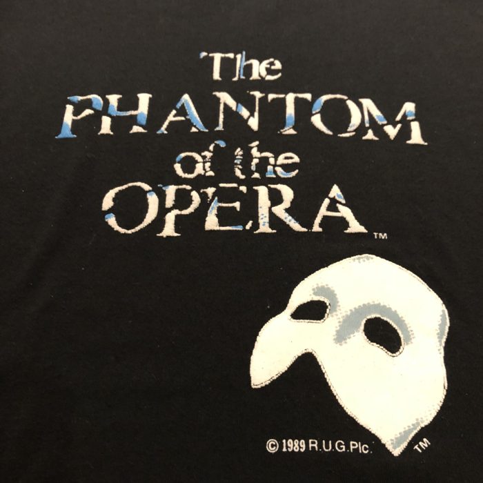 古着 Tシャツ The PHANTOM of the OPERA オペラ座の怪人 1989 ユニセックス 