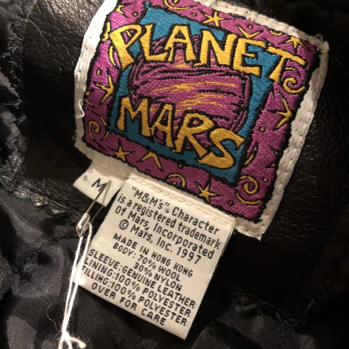 1997 PLANET MARS m&ms Award Jacket ユニセックス 