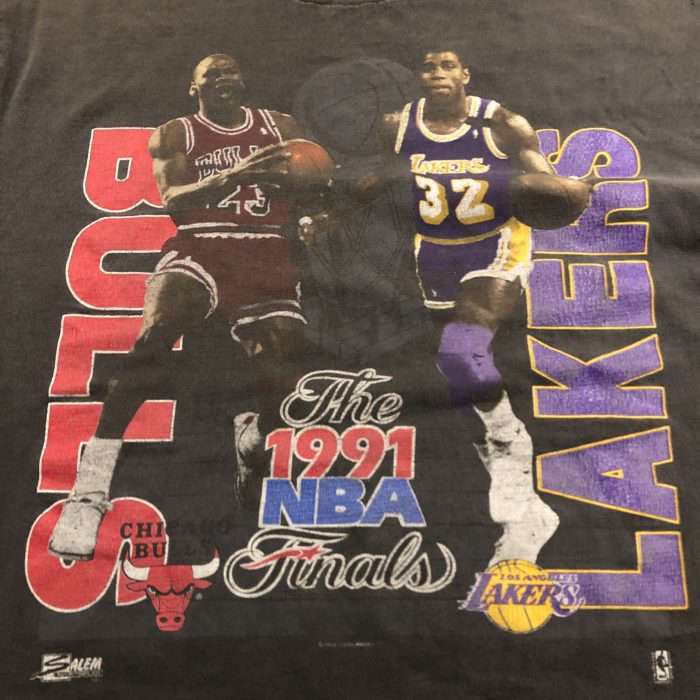 1991 NBA THE FINAL BULLS VS LAKERS Tee ユニセックス 