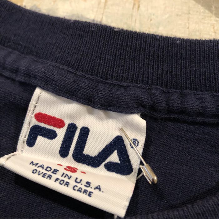 90s- US Made FILA Tee ユニセックス 