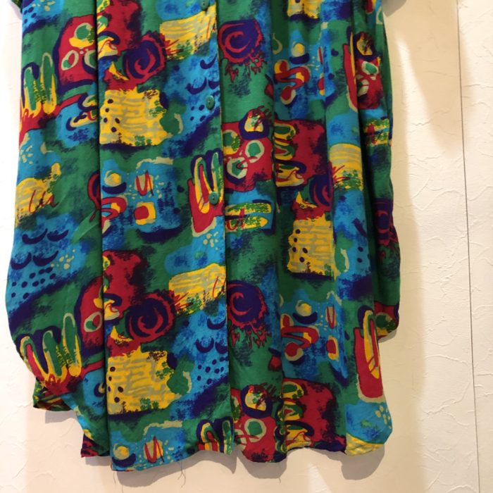 80s colorful rayon shirts ユニセックス 
