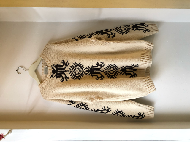 '78〜'83 BANANA REPUBLIC SAFARI&TRAVEL CLOTHING Co. コットンニットセーター ユニセックス 